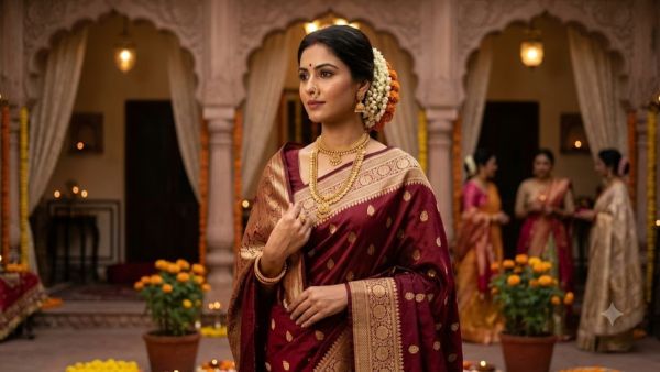 Maroon color will give royal style Maroon color will give royal style