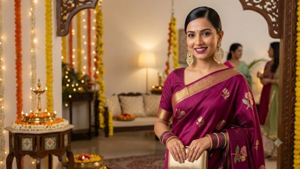 Get a modern traditional look with magenta Get a modern traditional look with magenta