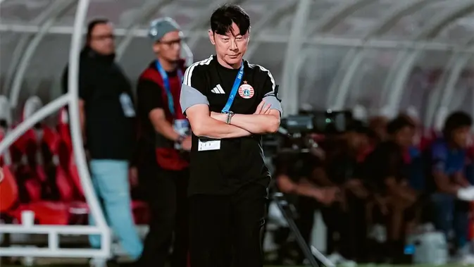 Shin Tae-yong mendampingi Persija Jakarta bertandang ke markas Borneo FC Samarinda, Sabtu (5/9/2026). (Dok. Persija)