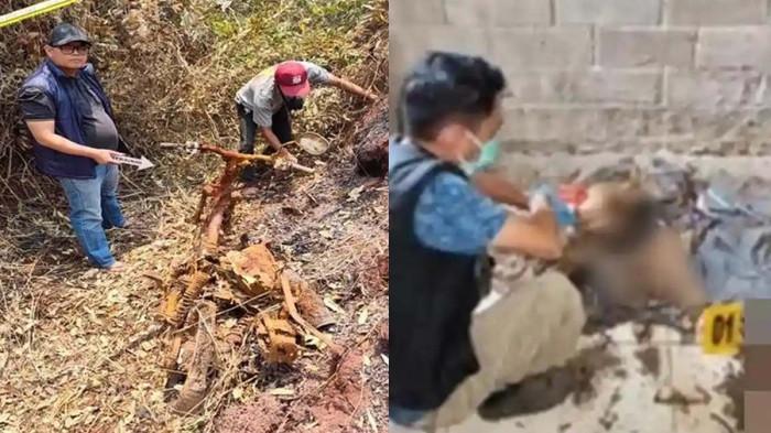 TINGGAL RANGKA - Kakak beradik yang hilang 5 tahun lalu, dan ditemukan dalam bentuk kerangka manusia di di sebuah rumah kosong di Perumahan Amanah, Kelurahan Keramat Raya, Kecamatan Talang Kelapa, Kabupaten Banyuasin, Sumsel, Minggu (6/9/2026).