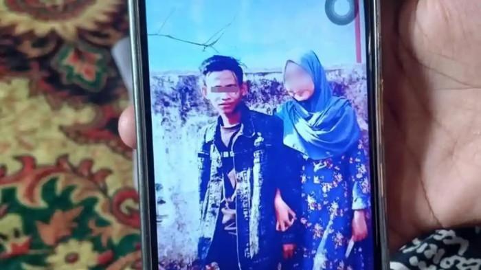 PELAKU PEMBUNUHAN - Potret pelaku RS alias Rendi (27) dan korban Rani semasa hidup. Rendi adalah seorang kuli bangunan yang merupakan kekasih korban, tega menghabisi Rani (18) dan adiknya Ayuhana (13), baru terungkap 5 tahun.