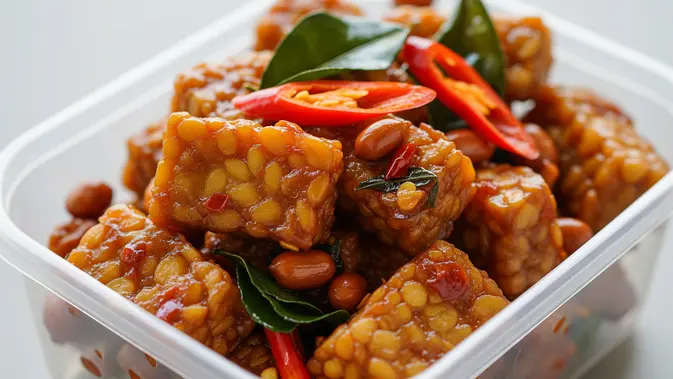 Resep Kering Tempe Manis Pedas yang Tidak Cepat Alot dan Tahan Seminggu (Sumber: AI Generated)