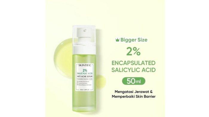Skintific 2  persen  Salicylic Acid Anti Acne Serum