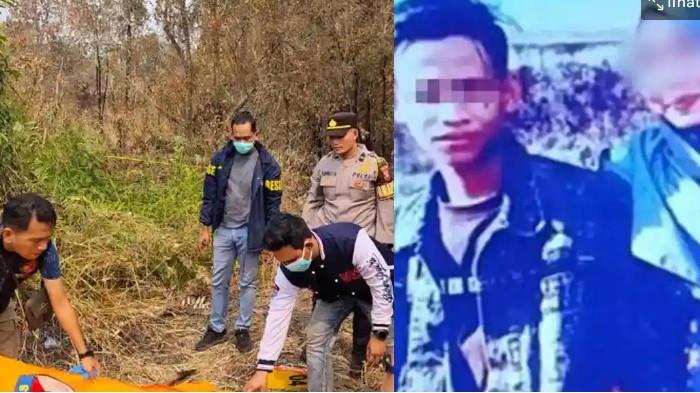 PEMBUNUH - Rendi (foto kanan laki-laki), tersangka pembunuh kakak beradik, Rani (18) dan Ayuhana (13) asal Kecamatan Talang Kelapa, Kabupaten Banyuasin, Sumatera Selatan.