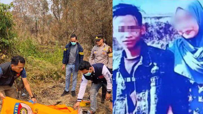 PEMBUNUH - Rendi (foto kanan laki-laki), tersangka pembunuh kakak beradik, Rani (18) dan Ayuhana (13) asal Kecamatan Talang Kelapa, Kabupaten Banyuasin, Sumatera Selatan. ,