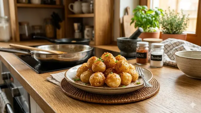 Cara Membuat Cimol Kenyal dan Tidak Meledak saat Digoreng (AI Generated)