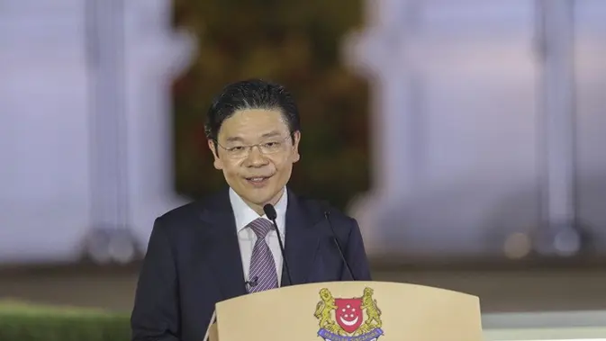 Perdana Menteri Singapura Lawrence Wong. (Dok. Kementerian Komunikasi dan Informasi via AP)