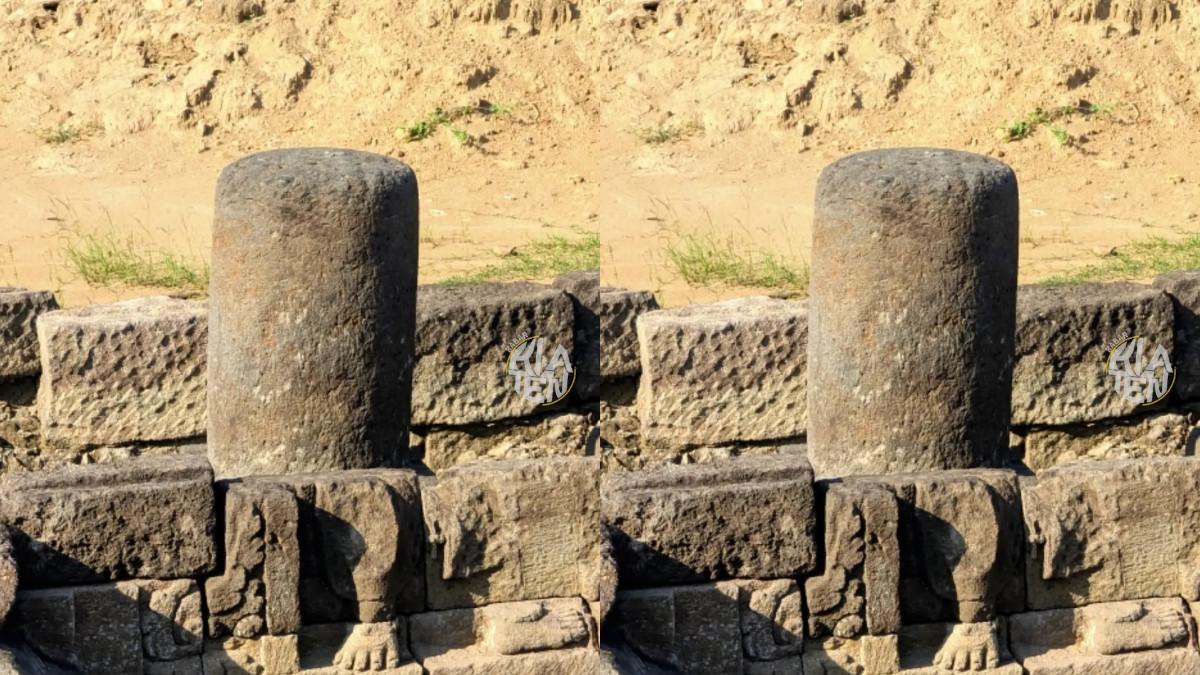 CANDI DI KLATEN - Situs Candi Karangnongko yang berada di Desa Karangnongko Klaten.