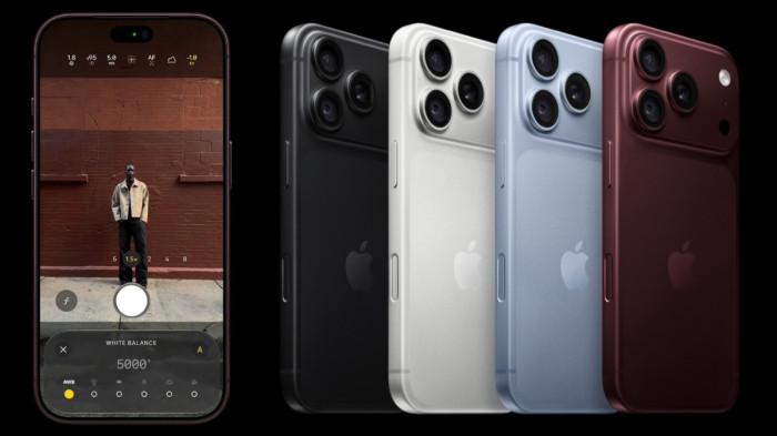 IPHONE 18 PRO - Tangkapan layar Apple, Kamis (10/9/2026). Apple resmi merilis iPhone 18 Pro dan 18 Pro Max pada 9 September 2026. Apple merilis iPhone 18 Pro dan iPhone 18 Pro Max pada 9 September 2026. Keduanya membawa Chip A20 Pro dan kamera 48 MP dengan lensa yang adaptif.
