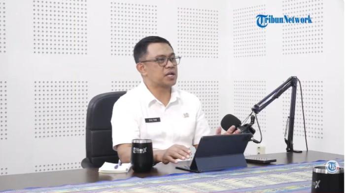 PODCAST--Kepala Dinas Pariwisata, Ekonomi Kreatif, Pemuda dan Olahraga ( Disparekrafpora) Provinsi Gorontalo, Sultan Kalupe, dalam podcast Tribun Gorontalo bertajuk 