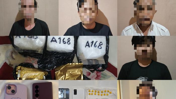 KASUS SABU BALIKPAPAN - Direktorat Reserse Narkoba (Ditresnarkoba) Polda Kalimantan Timur membongkar dugaan jaringan peredaran narkotika lintas provinsi yang disebut terhubung dengan pemasok dari Malaysia. (HO/POLDA KALTIM)