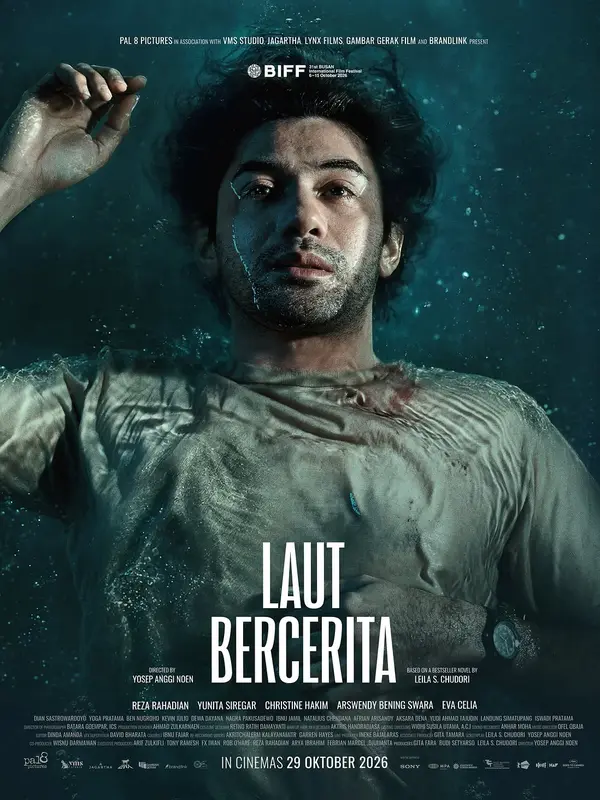 Poster Laut Bercerita. (Pal8 Pictures via Instagram/ filmlautbercerita)