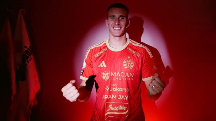 STRIKER ANYAR PERSIJA - Persija Jakarta resmi mendatangkan striker asal Kroasia, Ivan Mamut, untuk memperkuat lini depan menghadapi kompetisi Super League 2026/2027. dok: Persija