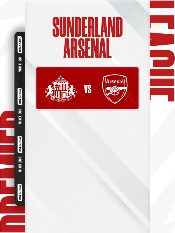 Prediksi Sunderland Vs Arsenal - Premier League. (Bola.com/Gregah Nurikhsani)