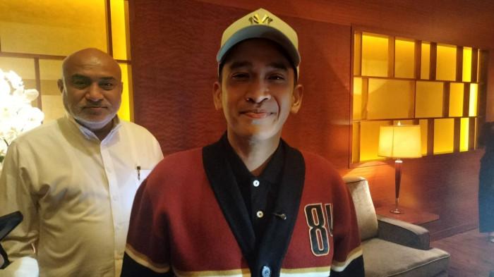 JADI PRODUSER - Presenter Ruben Onsu rasakan pengalaman baru sebagai produser film. Ruben Onsu ditemui di special screening film Nia di kawasan Senayan Jakarta Pusat, Jumat (14/11/2025).