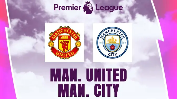 Liga Inggris - Manchester United Vs Manchester City (Bola.com/Adreanus Titus)