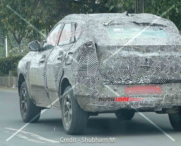2027 Tata Nexon Spied
