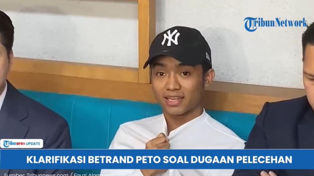 KLARIFIKASI BETRAND PETO - Betrand Peto akhirnya buka suara mengenai dugaan pelecehan yang menyeret namanya.