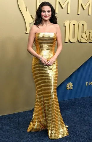 Selena Gomez at the 2026 EmmysCredit: Gilbert Flores/Variety via Getty